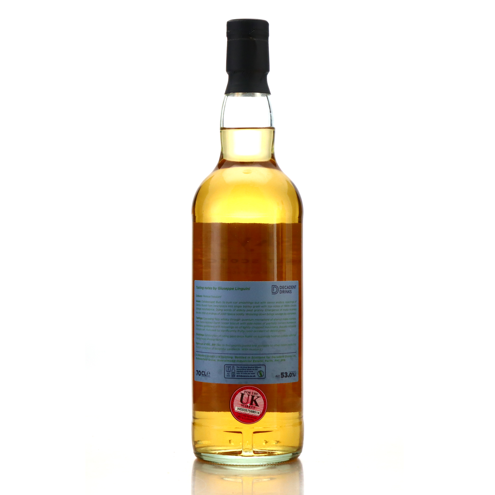 Ardnamurchan Whisky Sponge No.48 B - Back